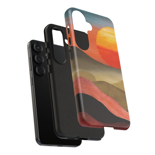 Artistic Sunset Tough Phone Case