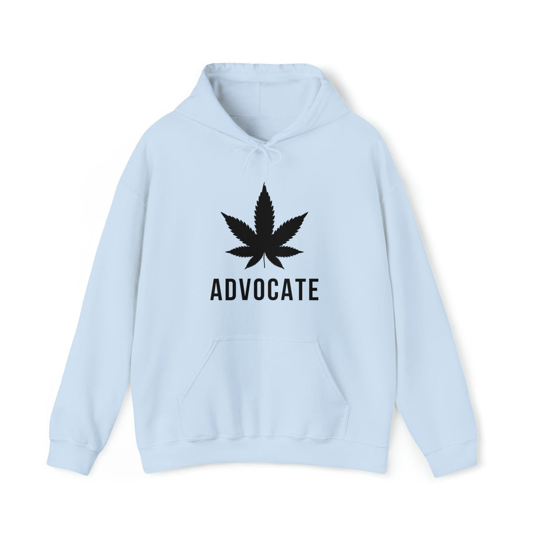 Bold Cannabis Advocate Marijuana Leaf Weed Hoodie
