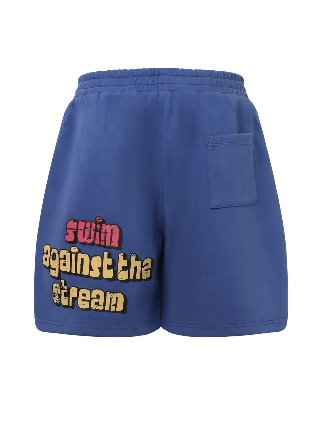 Men's Letter Drawstring Shorts