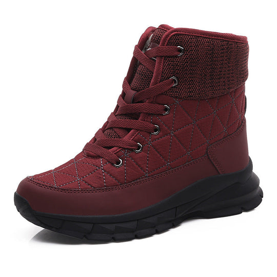 Non-slip Outdoor Warm Cotton Shoes Plus Size Women's Boots
