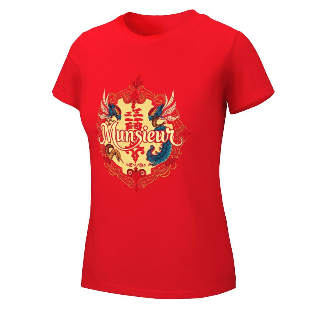 **SALE** Munsieur Women's T-shirt Designer Streetwear for Her