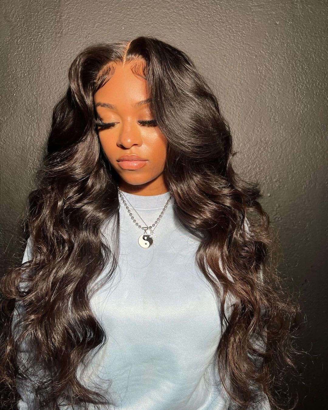 12A Body Wave Bundles Human Hair 16 18 20 22 Inch 4 Bundles Human Hair 100% Unprocessed Brazilian Body Wave Hair Extensions for Women Natural Black