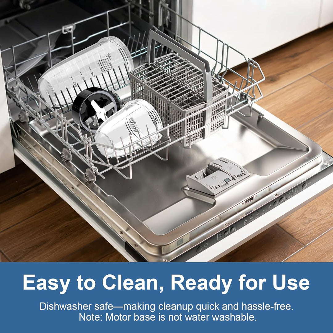 12-Piece Smoothie Blender Maker 25,000 RPM Personal Blender for Ice Crushing Smoothies & Frozen Drinks Nuts with 23oz, 32oz, 37oz Portable Cups Two 6-Leaf Stainless Steel Blades, Silver