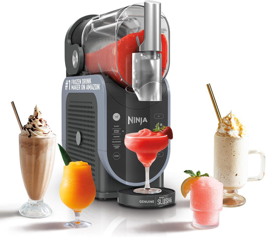 Ninja SLUSHi Professional Frozen Drink Maker with RapidChill Technology, 88 oz. Frozen Drink & Slushie Machine, 5 Preset Programs, Frozen Margaritas, Frappés, and More, Orange Mango, FS301OR