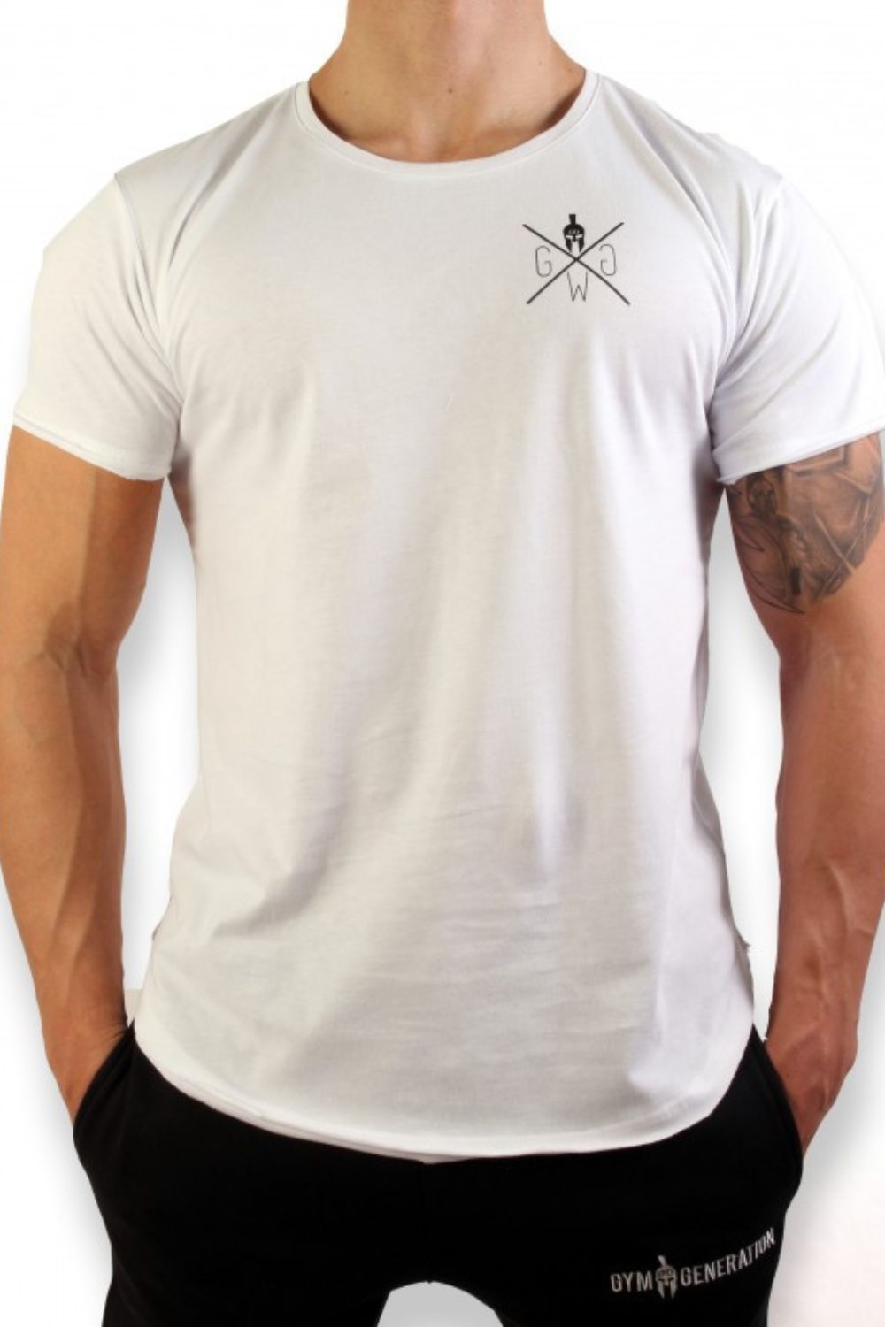 Men's Plus Size Graphic Round Neck Short Sleeve T-Shirt