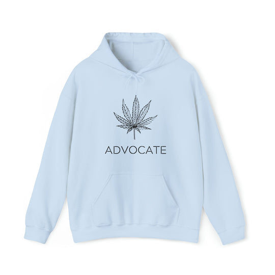 Elegant Advocate Cannabis Leaf Marijuana Hoodie