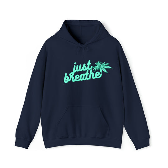 Just Breathe Cannabis Hoodie