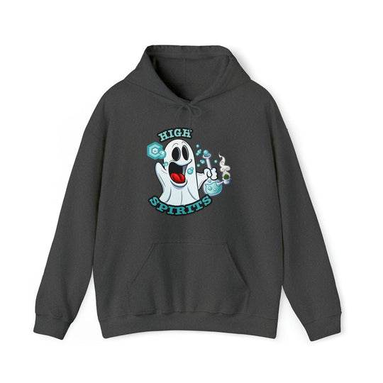 High Spirits Ghost with Bong Cannabis Hoodie