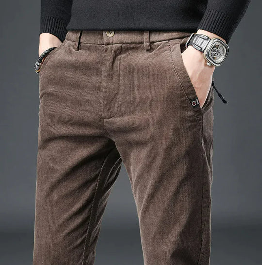 Corduroy Men's Trousers - # BOAA13410022
