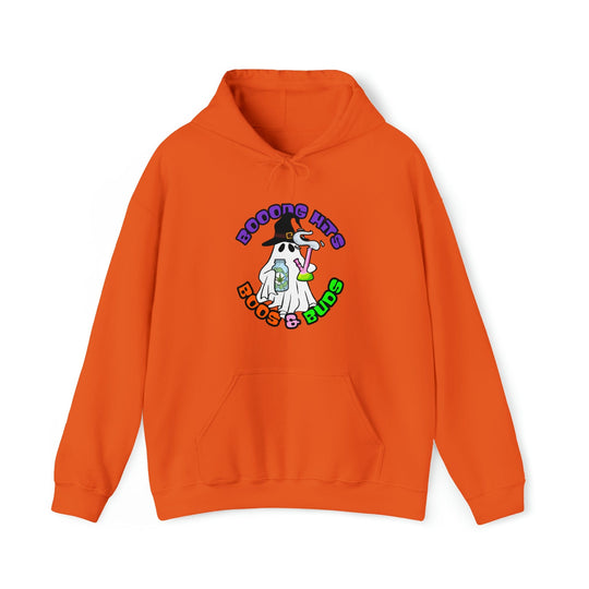 Booong Hits Boos & Buds Ghost Cannabis Hoodie
