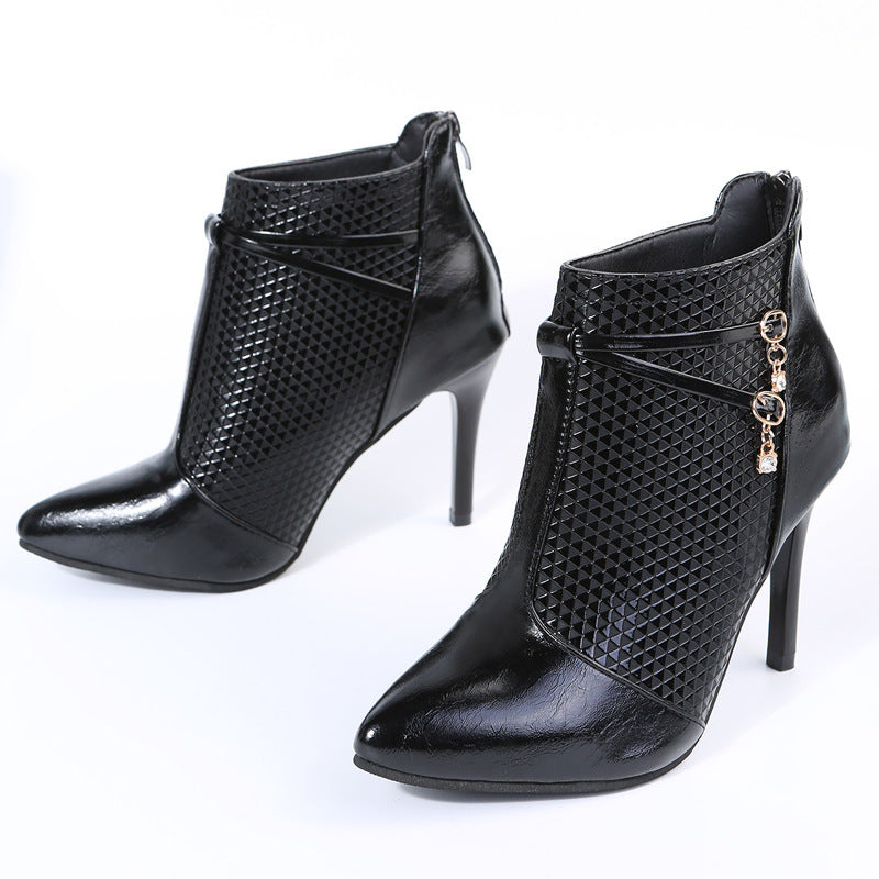 Ankle Boots Women's Pointed Toe