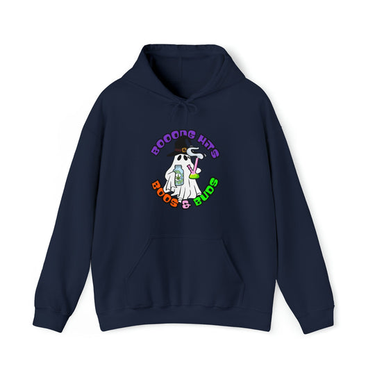 Booong Hits Boos & Buds Ghost Cannabis Hoodie