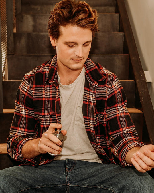 18.21 Man Made Men’s Cologne, Sweet Tobacco Fragrance, 3.4 Fl. Oz - Long-Lasting Eau De Parfum for Men, Sweet Scent with Woodsy Undertones - Eau De Toilette with Masculine Aromatics