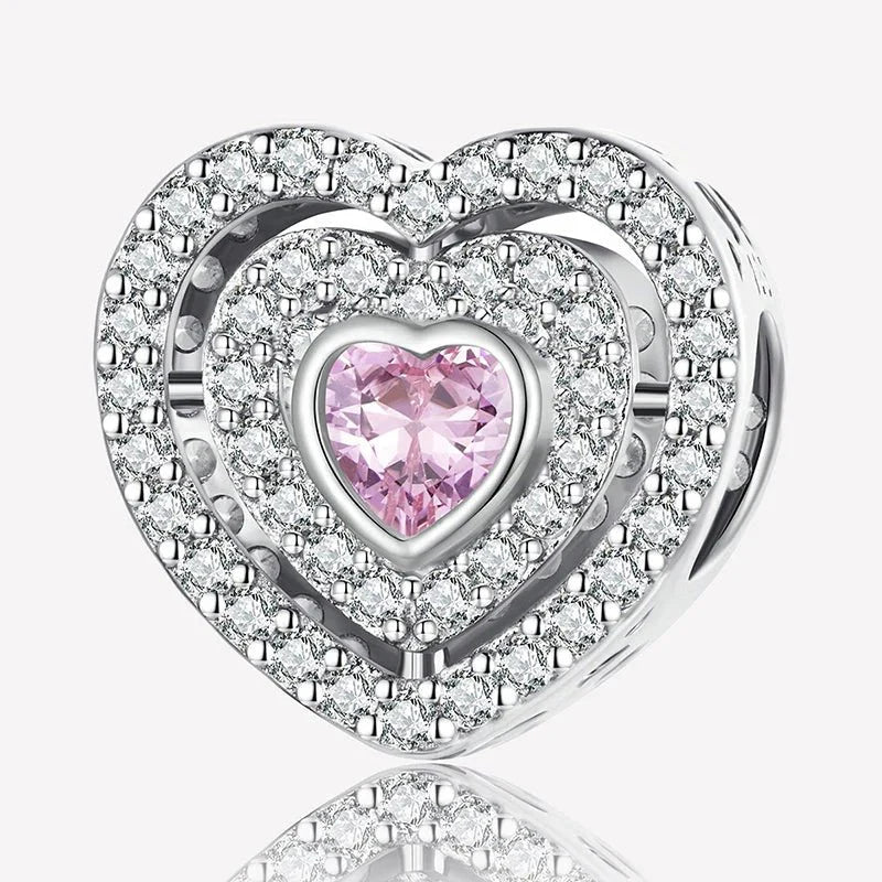 925 Silver Plated Elephant Moon Perfume Heart Firefly Beads Diy Bracelet Necklace Making Gift Of High Quality Fashion Jewelry