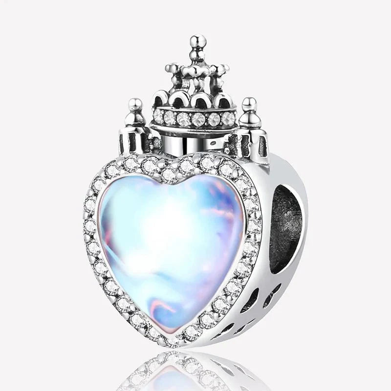 925 Silver Plated Elephant Moon Perfume Heart Firefly Beads Diy Bracelet Necklace Making Gift Of High Quality Fashion Jewelry