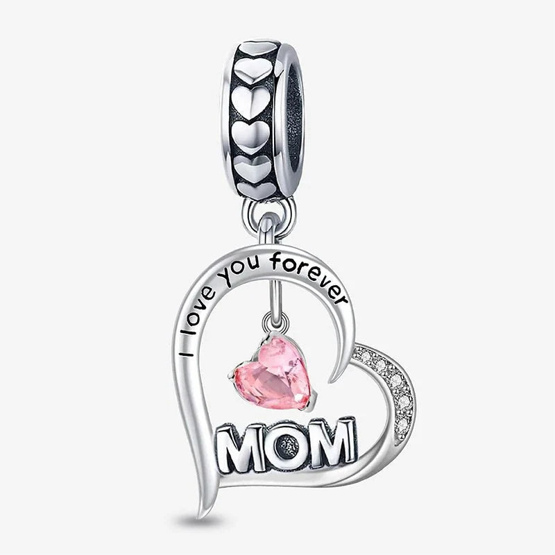 925 Silver Plated Elephant Moon Perfume Heart Firefly Beads Diy Bracelet Necklace Making Gift Of High Quality Fashion Jewelry