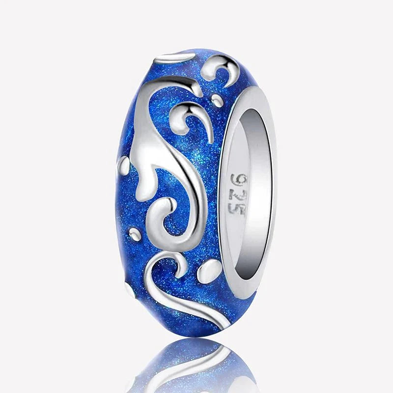 925 Silver Plated Elephant Moon Perfume Heart Firefly Beads Diy Bracelet Necklace Making Gift Of High Quality Fashion Jewelry