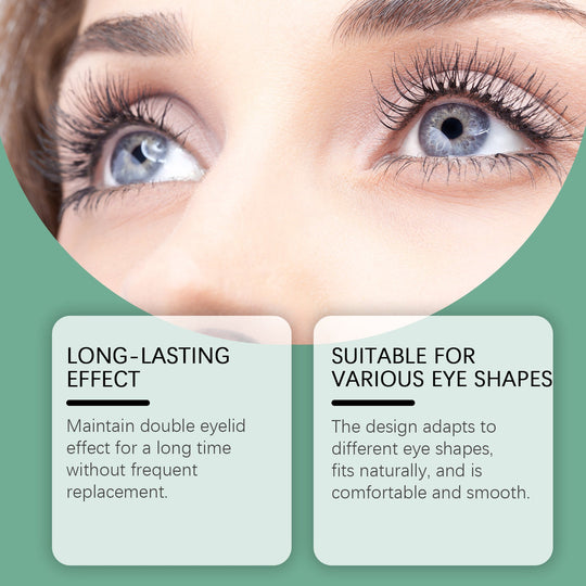 Double Eyelid Tape Set Eye Makeup Skin Tone Self-Adhesive Firm Natural Comfort Mild Breathable