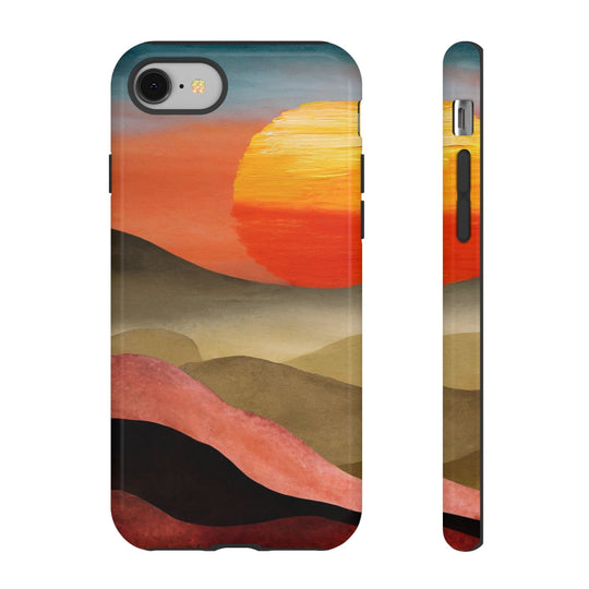 Artistic Sunset Tough Phone Case