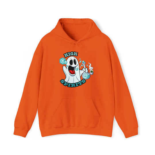 High Spirits Ghost with Bong Cannabis Hoodie
