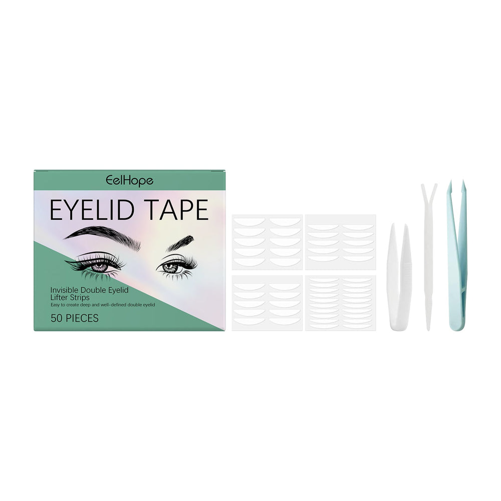 Double Eyelid Tape Set Eye Makeup Skin Tone Self-Adhesive Firm Natural Comfort Mild Breathable
