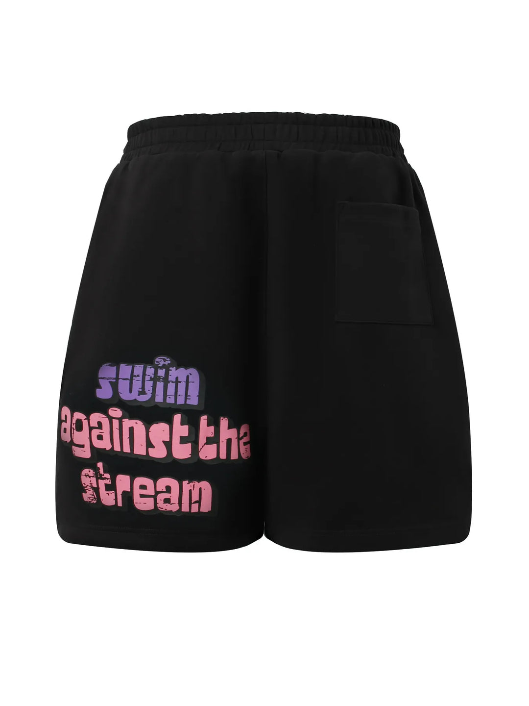 Men's Letter Drawstring Shorts