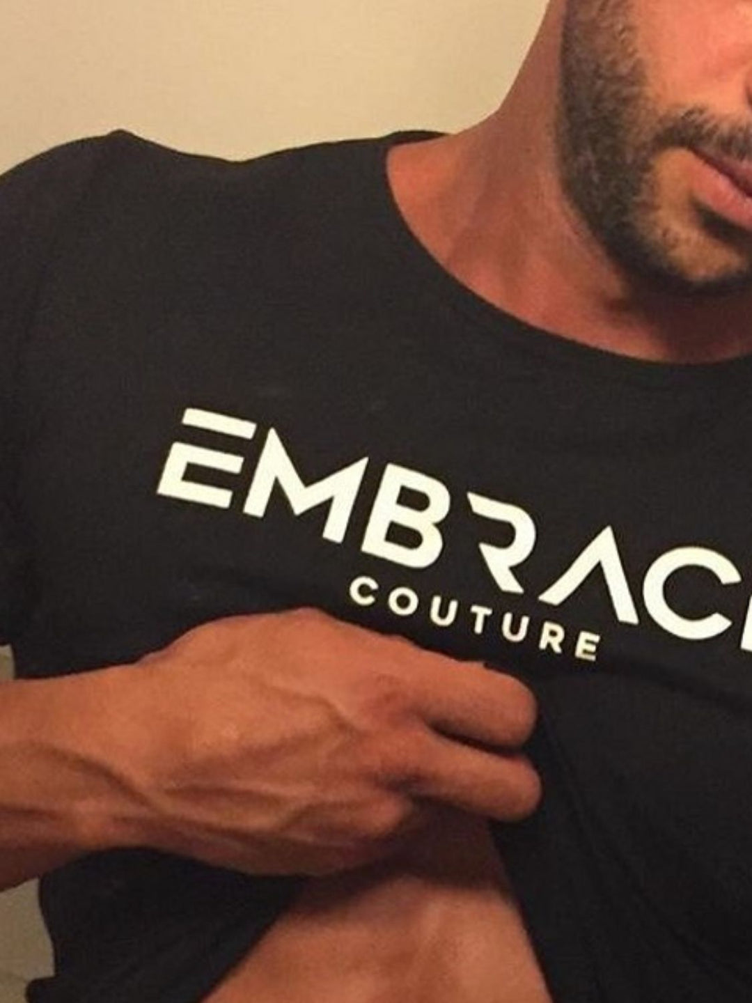 Men's Letter Graphic Round Neck Short Sleeve T-Shirt