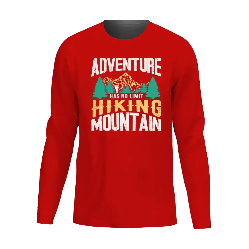 Adventure Has No Limit Men Long Sleeve Shirt