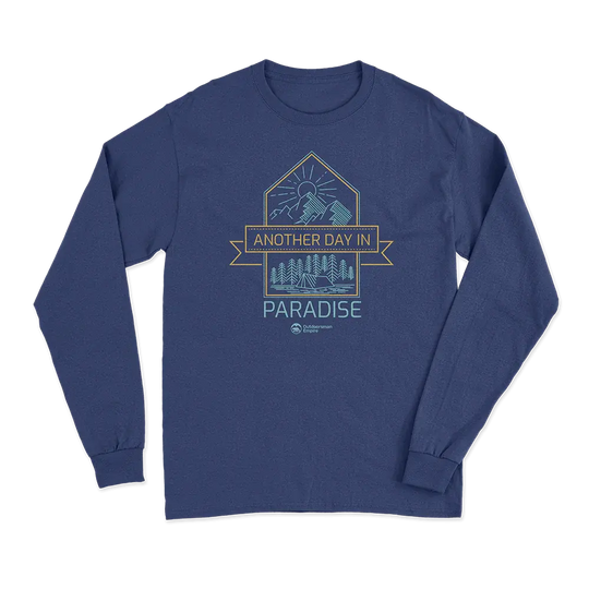 Another Day In Paradise Men Long Sleeve Shirt