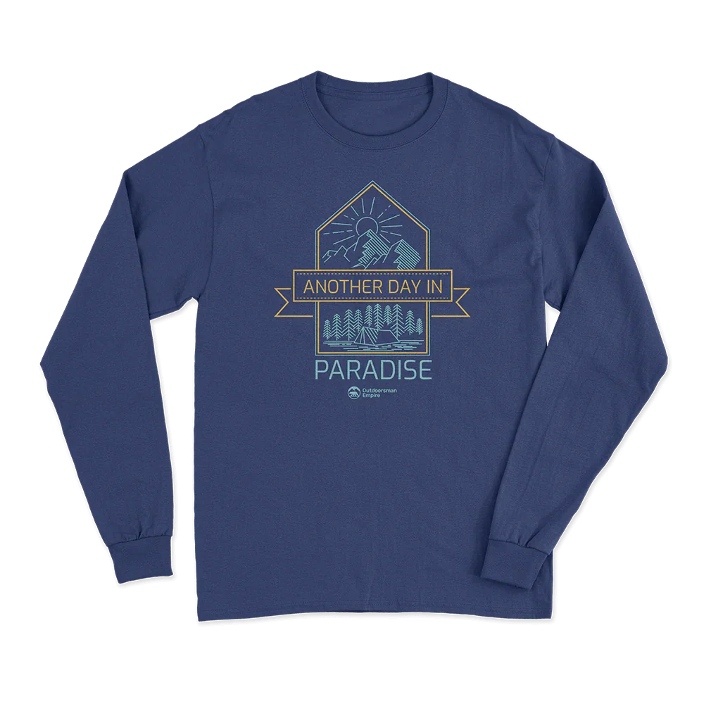 Another Day In Paradise Men Long Sleeve Shirt