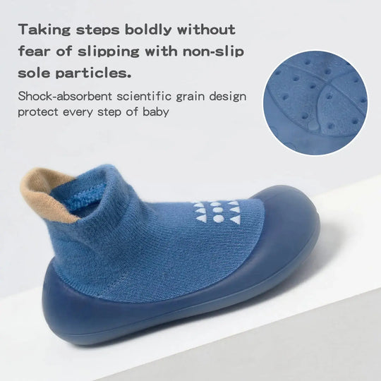 Baby Sock Shoes Baby Walking Shoes Infant Non-Slip Breathable Slippers with Soft Rubber Sole Baby Boys Girls Sneakers