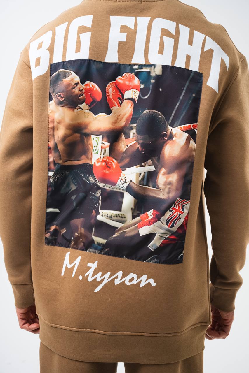 "Big Fight" Mike Tyson Oversized Unisex Sweatshirt