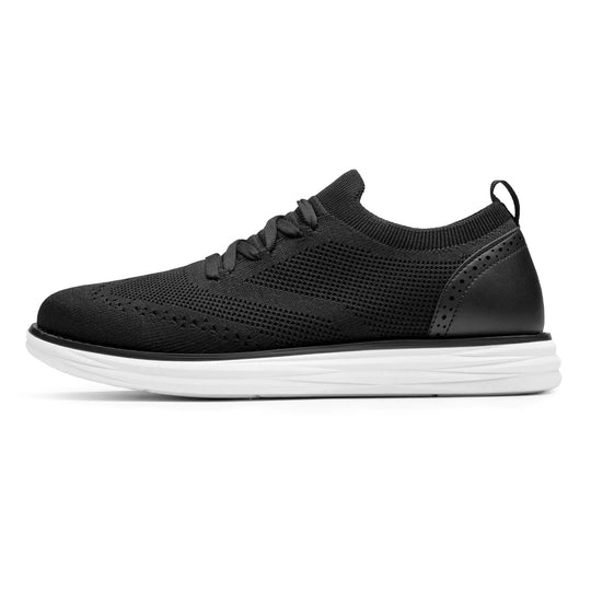 Bruno Marc Men's KnitFlex Craft Mesh Oxfords Sneakers Casual Dress Lace-Up Lightweight