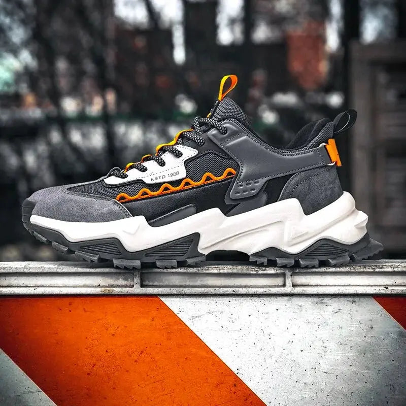 Chic Men's Lace-Up Sneakers