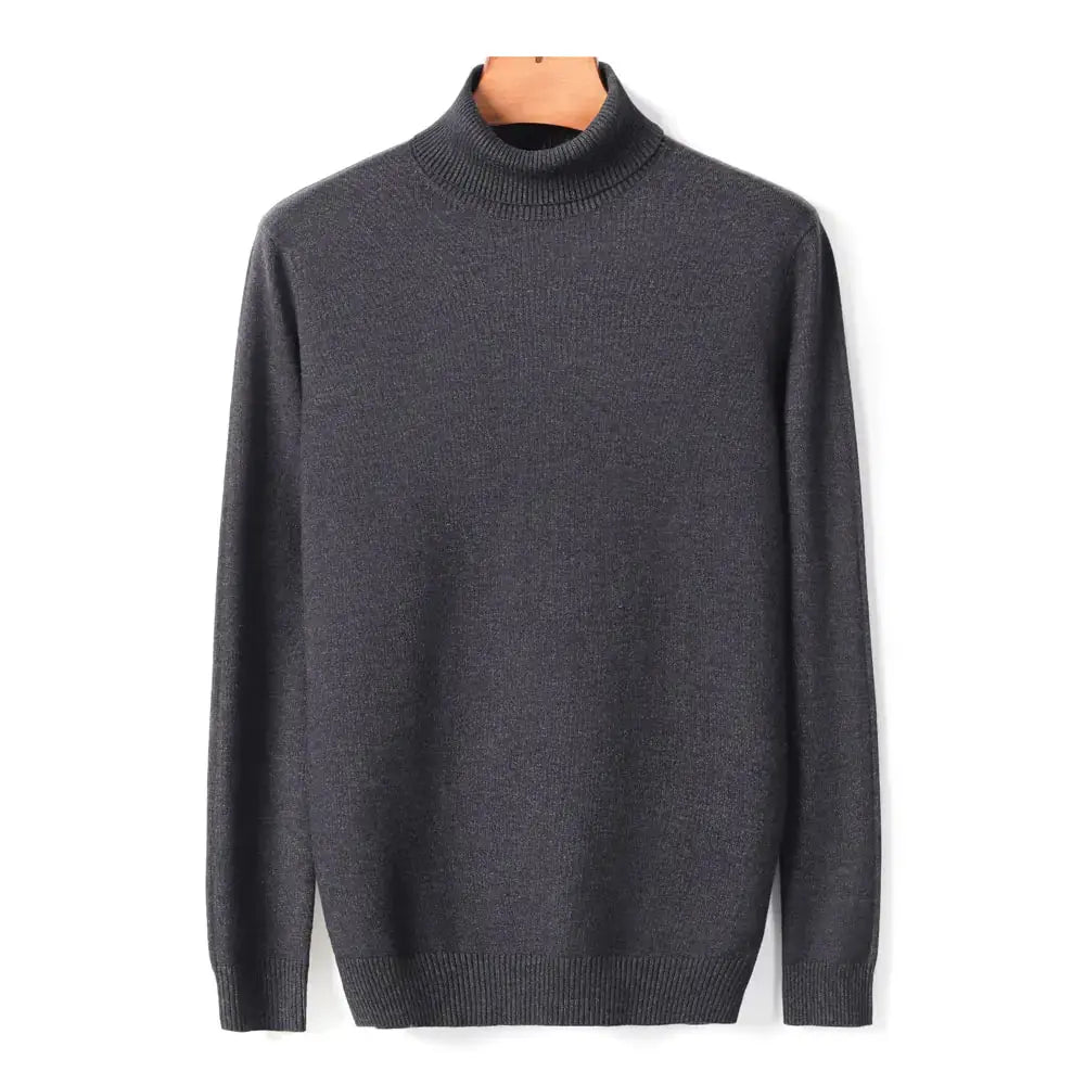 Classic Men's Turtleneck Sweater – Stylish & Warm