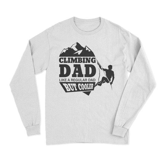 Climbing Dad Men Long Sleeve Shirt