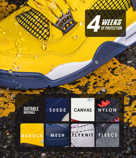 Crep Protect Shoe Protector Spray - Rain & Stain Waterproof Nano Protection for Sneaker