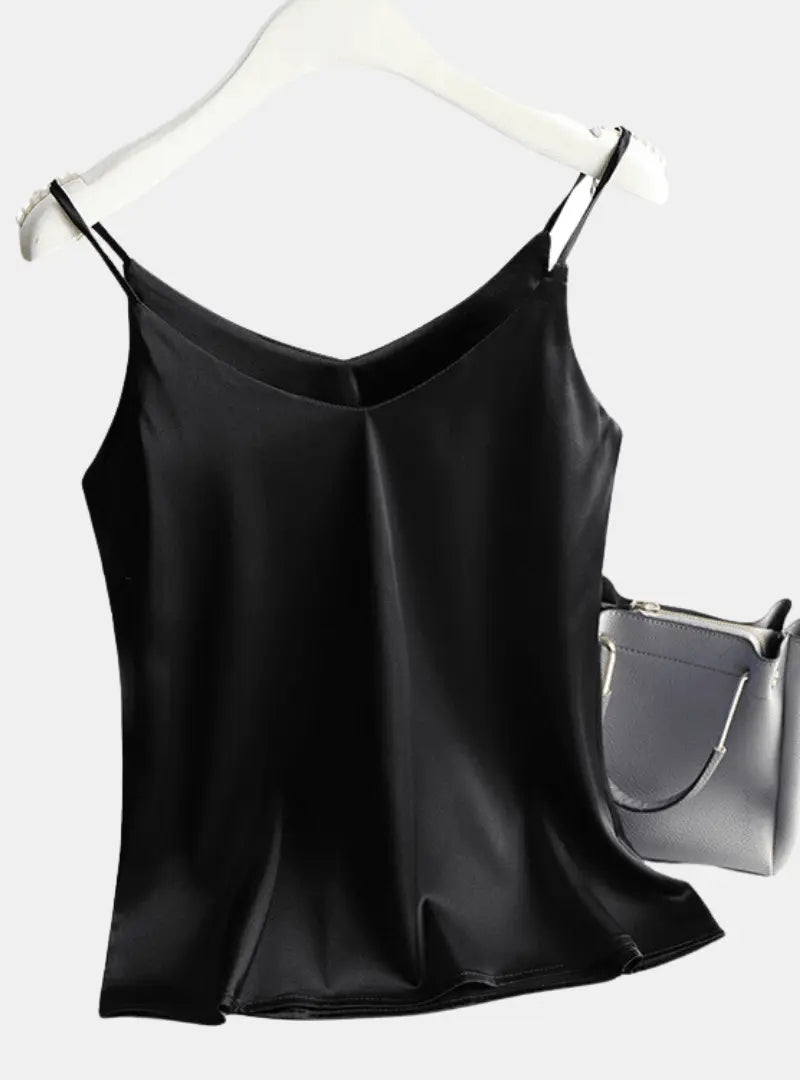 Satin Tank Top - # GIAA23510004-PRG
