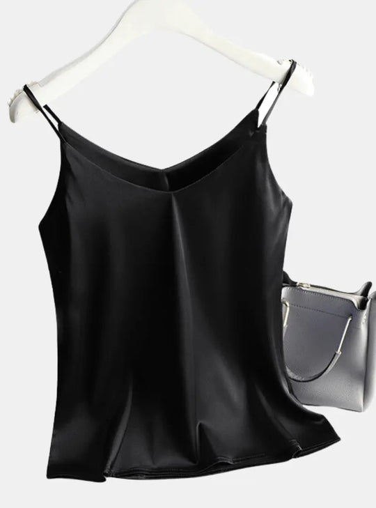 Satin Tank Top - # GIAA23510004-PRG