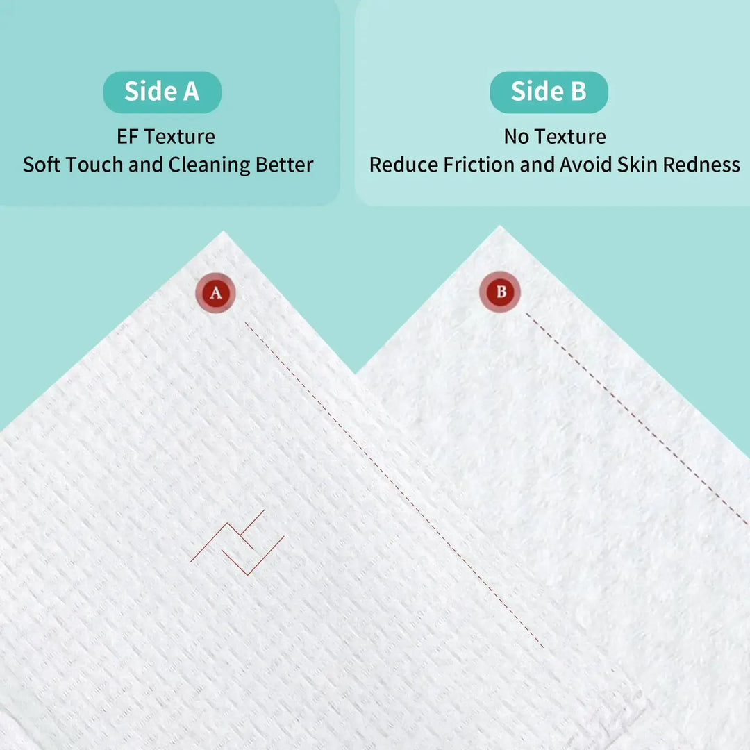 Ditoi 10"×12" Face Towels - Disposable Ultra Soft Face Towelettes XL(Pack of 2)