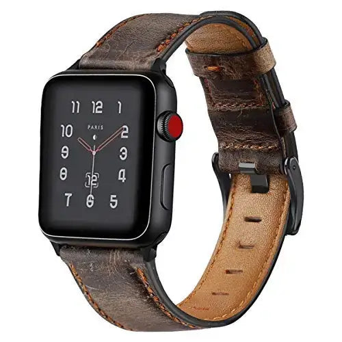 Apple Watch Leather Strap - Premium Durable Fashion Band