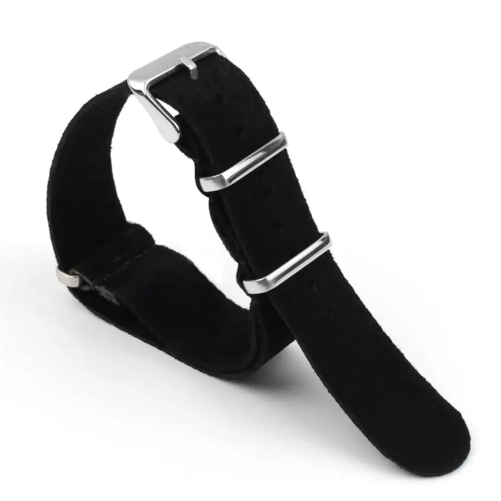 Samsung Galaxy Watch Suede Leather Strap - Soft and Stylish