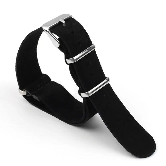 Samsung Galaxy Watch Suede Leather Strap - Soft and Stylish