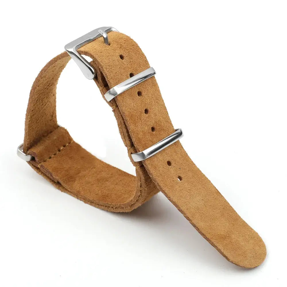 Samsung Galaxy Watch Suede Leather Strap - Soft and Stylish