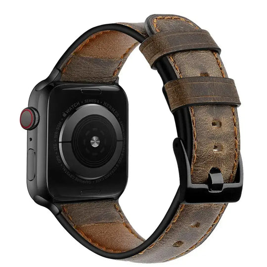 Apple Watch Leather Strap - Premium Durable Fashion Band