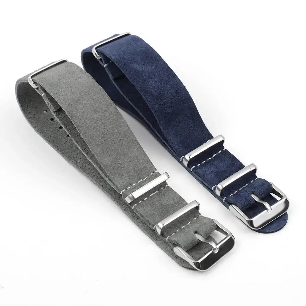 Samsung Galaxy Watch Suede Leather Strap - Soft and Stylish