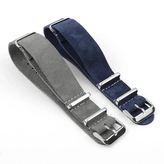 Samsung Galaxy Watch Suede Leather Strap - Soft and Stylish