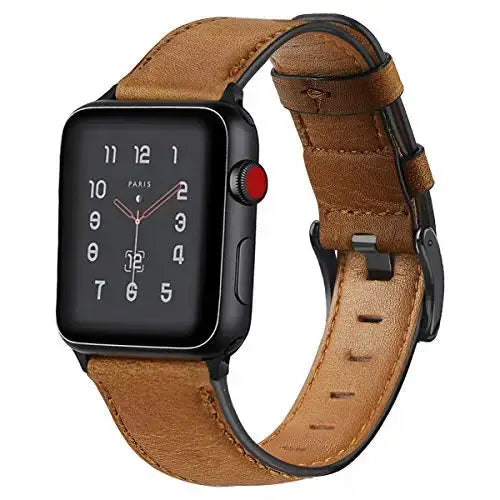Apple Watch Leather Strap - Premium Durable Fashion Band