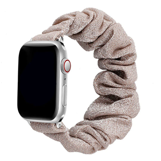 Apple Watch Scrunchie Strap - Soft Elastic Nylon Loop Band