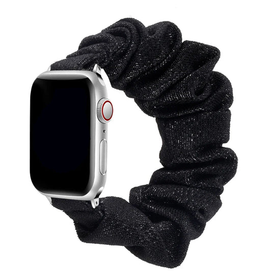 Apple Watch Scrunchie Strap - Soft Elastic Nylon Loop Band